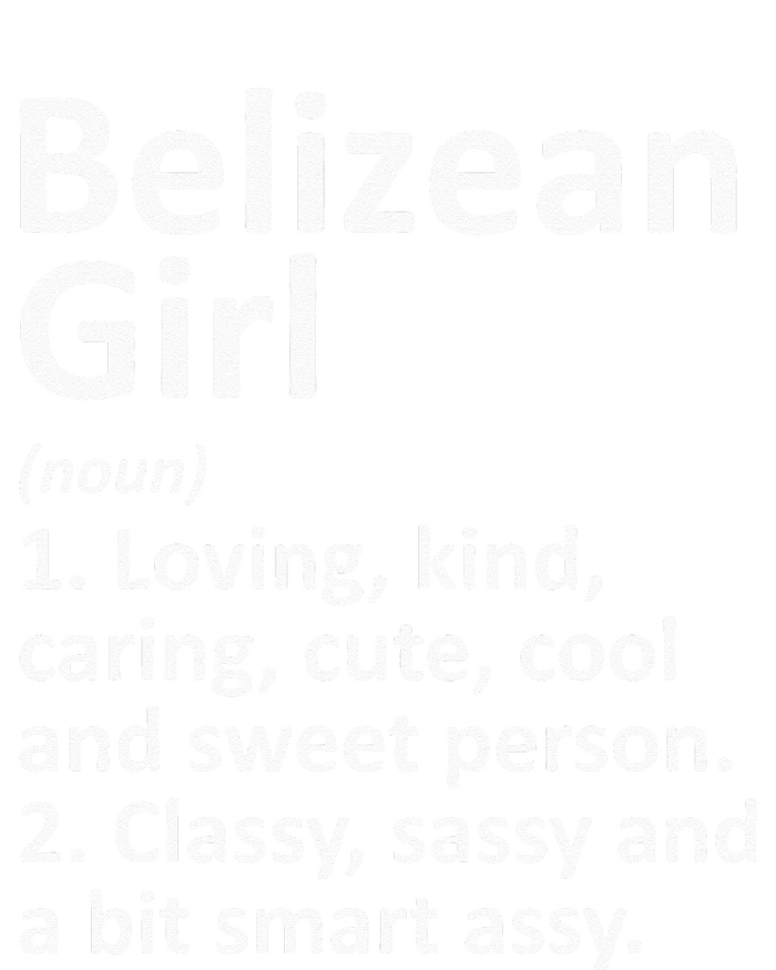 BELIZEAN GIRL BELIZE Gift Funny Country Home Roots Descent Cropped Pullover Crew