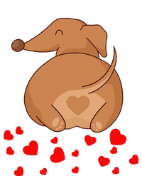 Dachshund Weenie Dog Lover Valentines Day For Funny T-Shirt