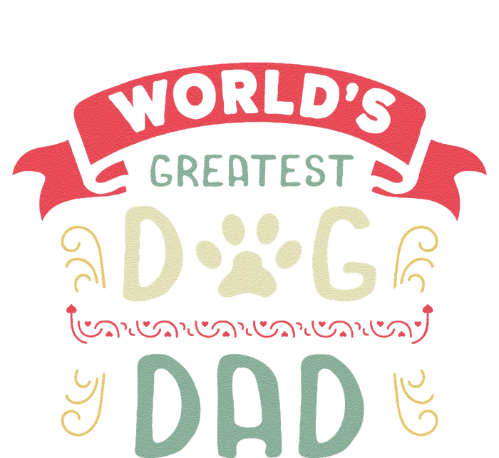 Dog Lover Fathers Day Paw Love Bark Puppy Breeder Doggy T-Shirt