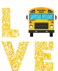 School Bus Driver Love Driving Bus Lover Kids Hoodie