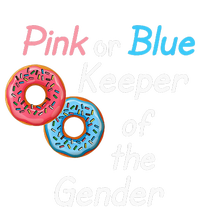 Donuts Keeper Ofthe Gender Baby Gender Reveal Party Shower Baby Long Sleeve Bodysuit