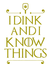 I Dink And I Know Things Funny Pickleball Tall Long Sleeve T-Shirt