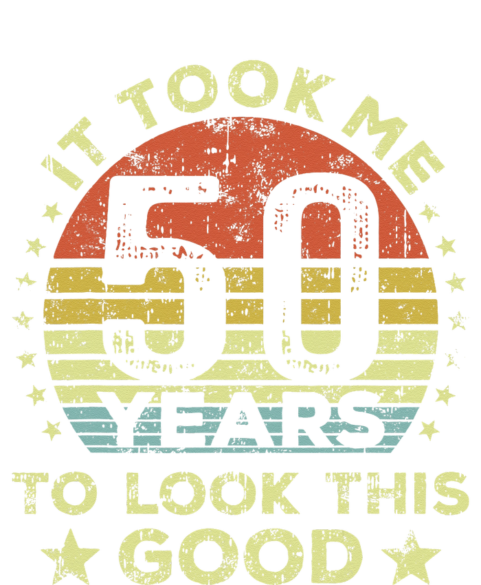 It Took Me 50 Years To Look This Good 50th Birthday Kids Tie-Dye T-Shirt