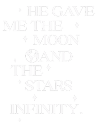 He Gave Me The Moon And The Stars Infinity Belly And Conrad Infinity Long Sleeve Shirt