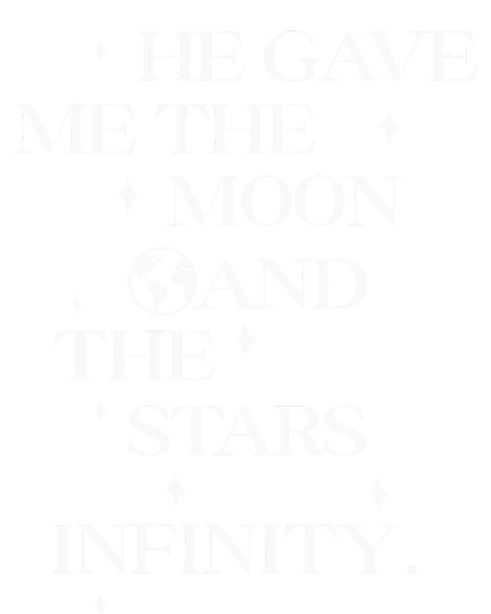 He Gave Me The Moon And The Stars Infinity Belly And Conrad Infinity Long Sleeve Shirt