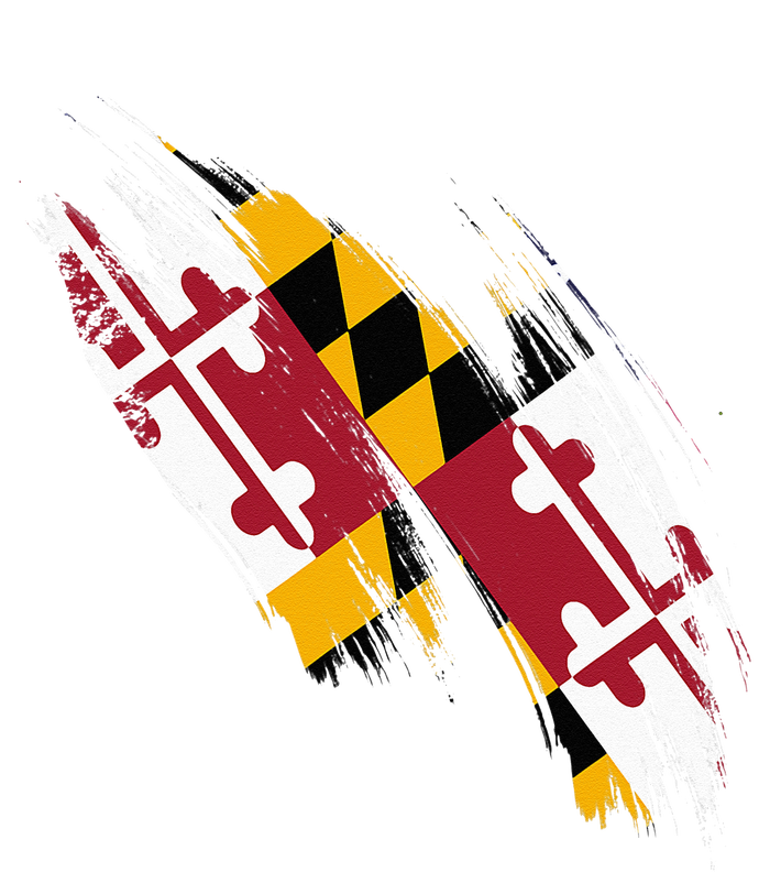 Maryland Flag Marylander Maryland Flag State Pride T-Shirt