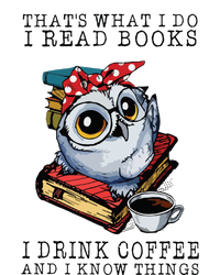 Thats What I Do I Read Books I Drink Coffee Owl USA-Made Doggie Bandana