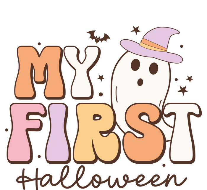 My First Halloween Retro Cute Ghost Funny Gift T-Shirt