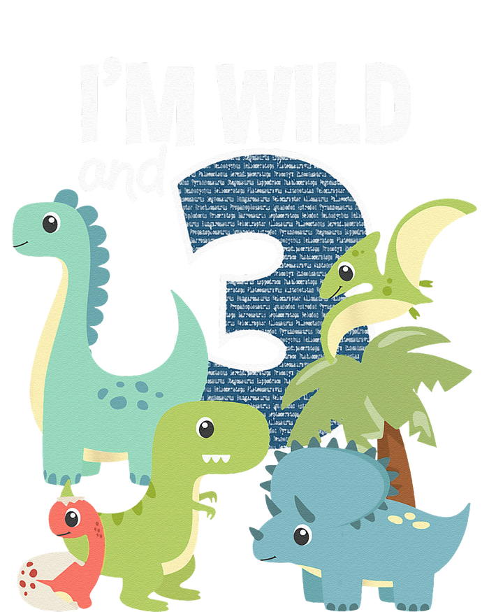 Im Wild And 3 Dinosaurs Theme Birthday Dinosaur Party Pom Pom 12in Knit Beanie