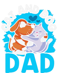 Cat And Dog Dad Cats Lover Dogs Father Daddy Papa Fathers Sustainable Beanie