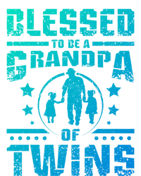 Blessed To Be A Grandpa Of Twins Gift Women's Racerback Tank