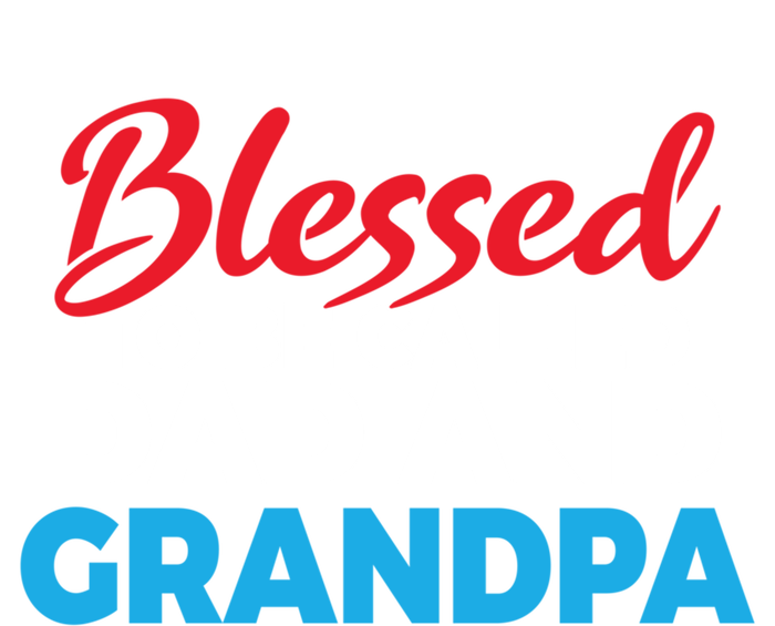 Blessed To Be Called Dad And Grandpa Father Grandfather Cool Gift Bumper Sticker