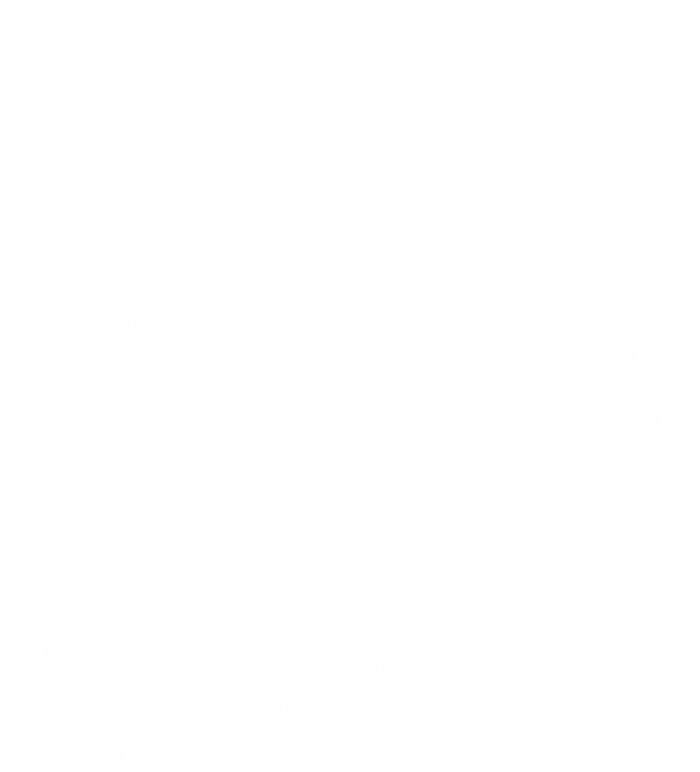 Blessed To Be Called Dad And Vovo Grandpa Cute Gift Women's Flannel Pajama Set