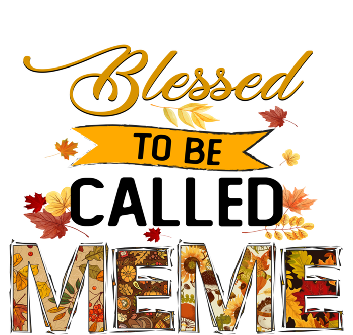 Blessed To Be Called Meme Autum Halloween Grandma Meaningful Gift Women's T-Shirt