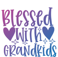 Blessed With Grand Gift Women's Tri-Blend 3/4-Sleeve Raglan Shirt