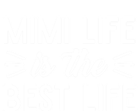 Cute Mimi Life Is The Best Life Letter Graphic Grandma Bless Gift Full Zip Hoodie