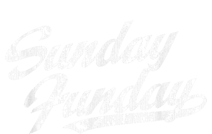 Sunday Funday Vintage Fun Day Sports Design Tee Tie-Dye T-Shirt