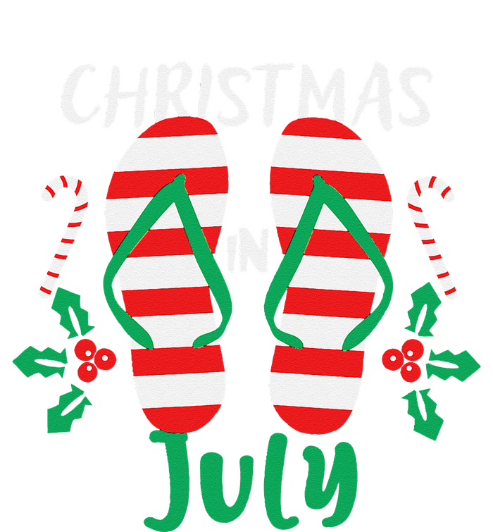 Christmas in July Flip Flops Summer Tee Kids Hoodie