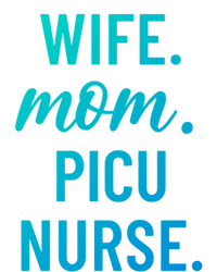 Wife Mom Picu Nurse Appreciation Cute Gift Full Zip Hoodie