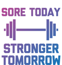 Sore Today Stronger Tomorrow Gift Funny Cool Gym Workout Funny Gift Magnet