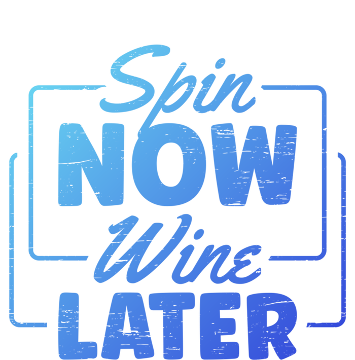 Spin Now Wine Later Indoor Cycling Workout Exercise Cool Gift USA-Made Snowflake Beanie