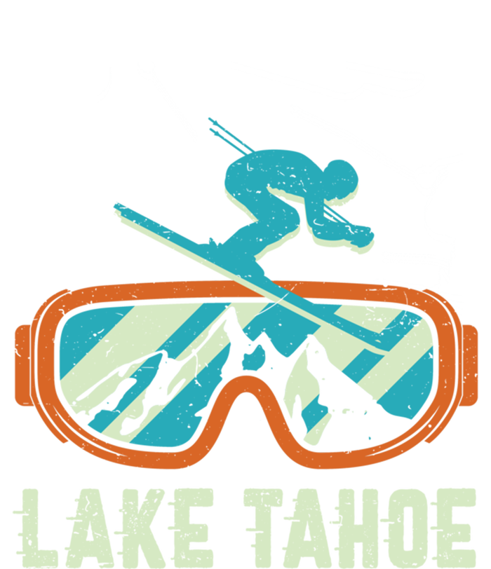 Lake Tahoe California Retro Vintage Skiing And Snowboarding Great Gift T-Shirt