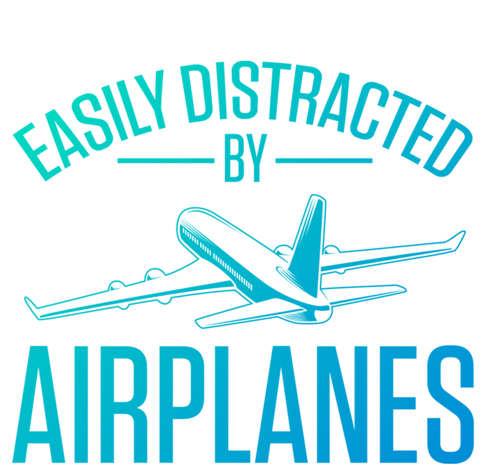 Airplane Lovers Easily Distracted By Airplanes Meaningful Gift Full Zip Hoodie