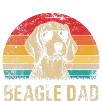 Funny Vintage Beagle Dad Funny Beagle Dog Dad Fathers Day Sustainable Beanie