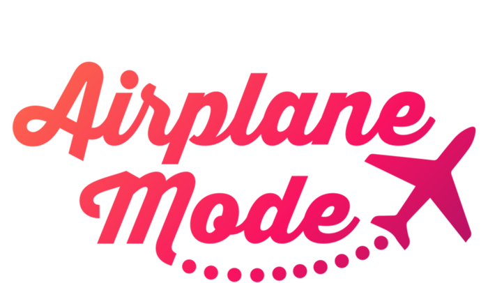 Airplane Mode For Adventurer Wanderlust Backpacker Funny Gift Valucap Bio-Washed Visor