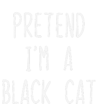 Pretend Im A Black Cat Halloween Lazy Easy V-Neck T-Shirt