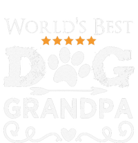 Funny Worlds Best Dog Grandpa Fathers Day Dog Dad Cooling Performance Long Sleeve Crew