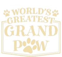 Funny Worlds Greatest Grandpaw Dog Grandpa Fathers Day Grandkids T-Shirt