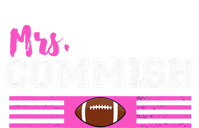 Mrs. Commish Fantasy Football Commissioner Wife T-Shirt