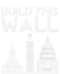 Build This Wall Separation Of Church And State USA Women's V-Neck T-Shirt