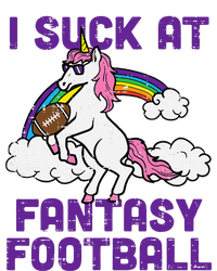 Unicorn I Suck At Fantasy Football Funny FFL Loser Sustainable Beanie