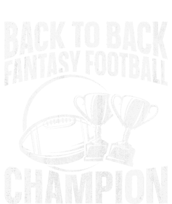 Winner 2 Times Back To Back Fantasy Football Champion 7-Panel Snapback Hat