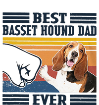 Funny Best Basset Hound Dad Ever Funny Dog Lover Fathers Day Gift T-Shirt