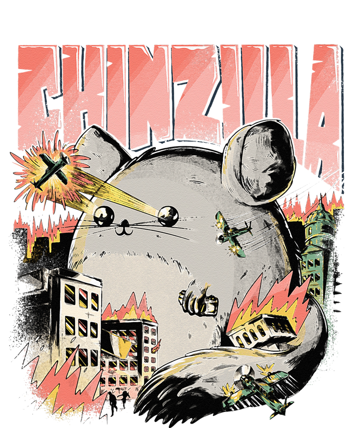 CHINZILLA Funny Chinchilla Saying Gift Chinchillas Owners Long Sleeve Shirt