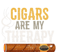 Cigars Are My Therapy Funny Humor Smoking Lover Doggie Tank