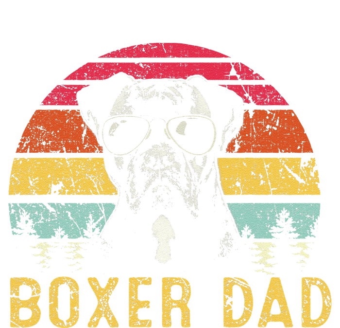 Funny Boxer Dad Retro Vintage Boxer Dog Lover Fathers Day Sustainable Beanie