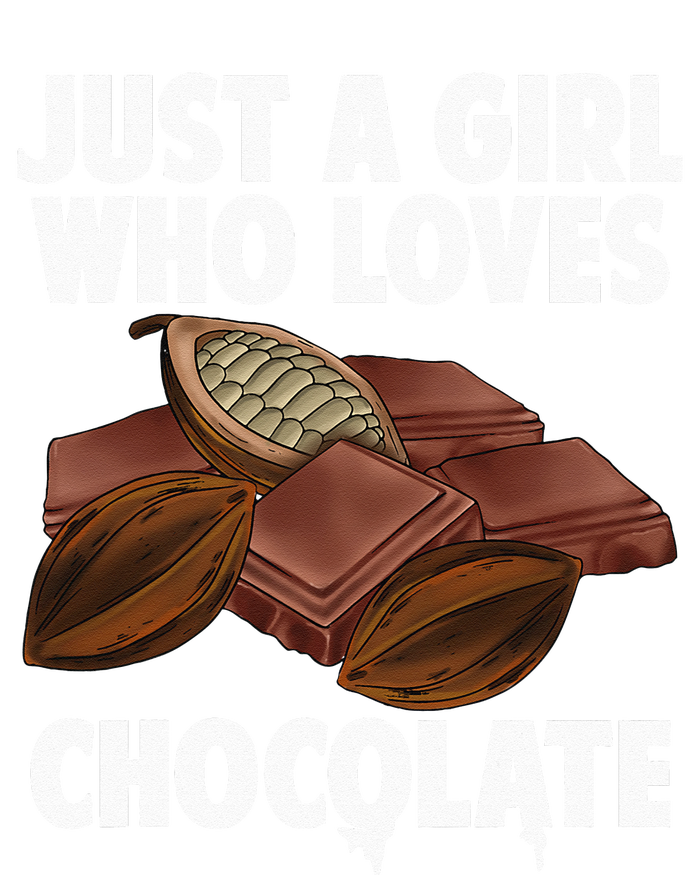 Funny Chocolate Lover Art For Women Girls Love Chocolate T-Shirt