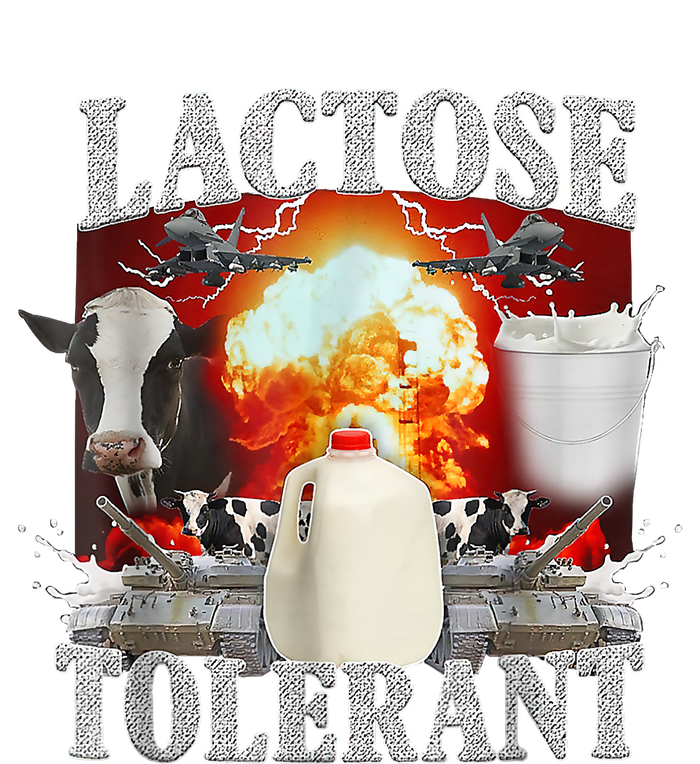 Lactose Tolerant Bumper Sticker