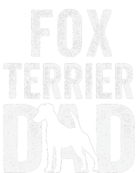 Retro Smooth Fox Terrier Dad Papa Fathers Day Dog Silhouette T-Shirt