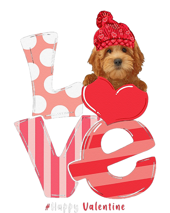 Love Goldendoodle Dog Valentine Day Goldendoodle Lover Gift Long Sleeve Shirt