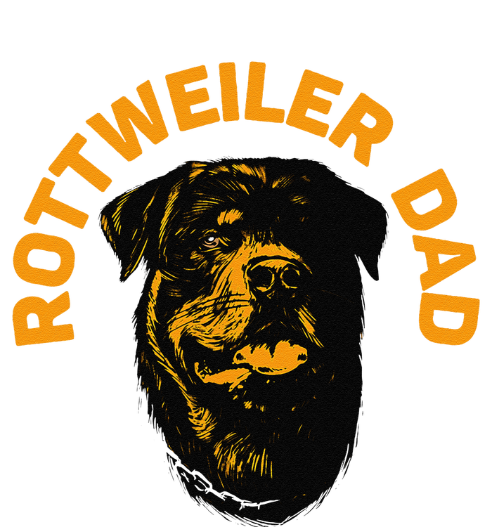 Rottweiler Rottie Dad Daddy Father Funny Tall Long Sleeve T-Shirt