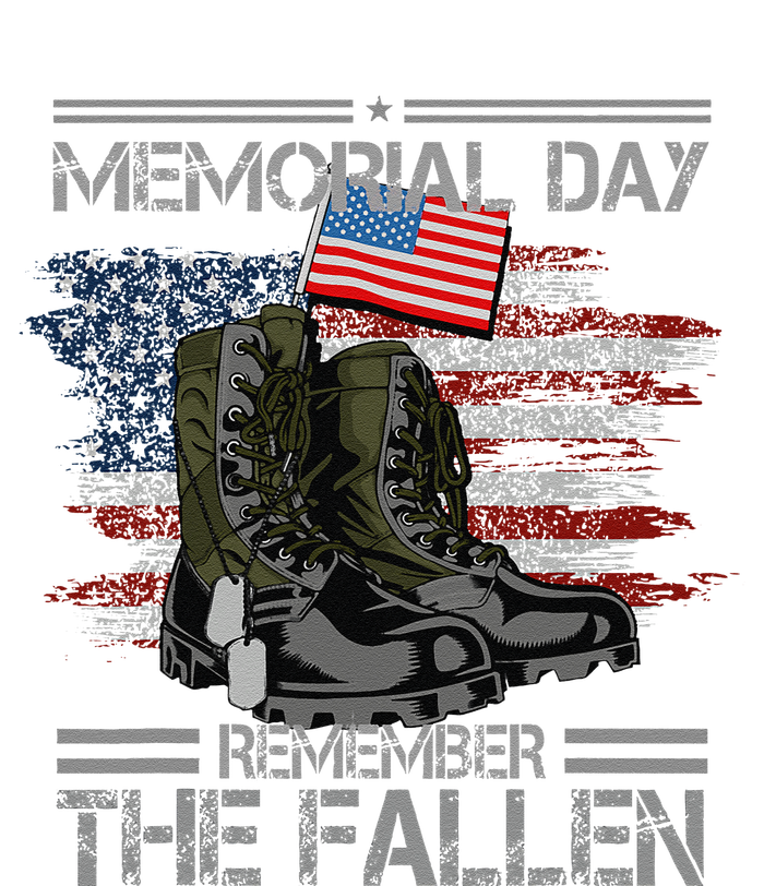 Memorial Day Remember The Fallen Veteran Military Vintage T-Shirt