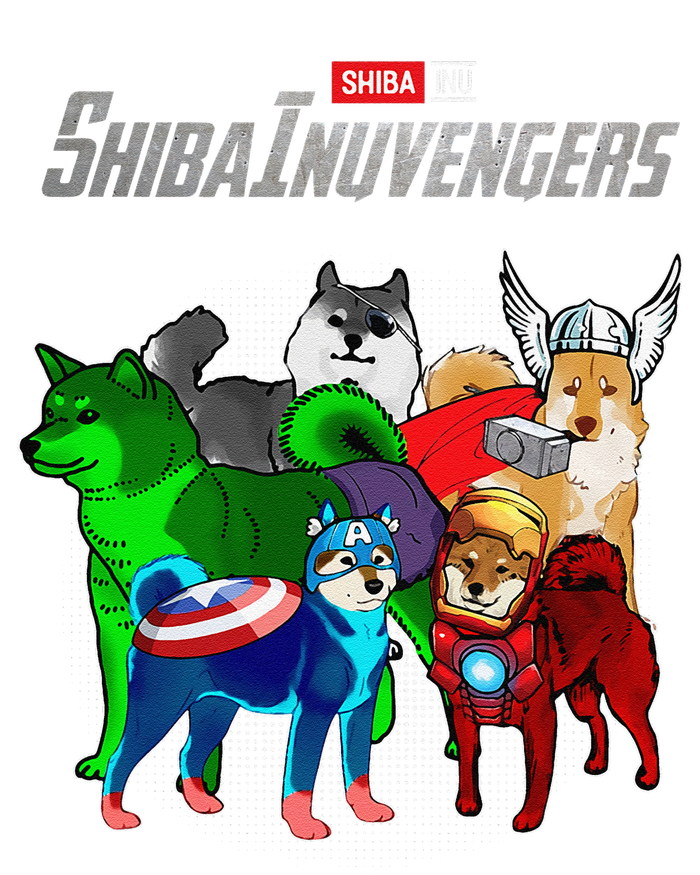 Shibainuvengers Shiba Inu Dog Mothers Day T-Shirt