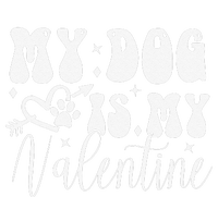 My Dog Is My Valentine Dog Valentines Day Yupoong Adult 5-Panel Trucker Hat