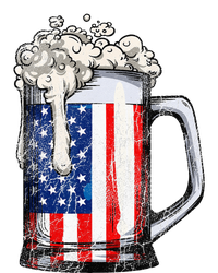 Beer 4th Of July  American Flag Drinking Mug Gifts Grommeted Golf Towel