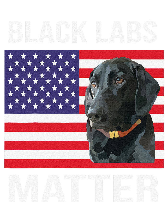 Veterans Day Black Labs Lives Matter Parody Labrador Dog T-Shirt